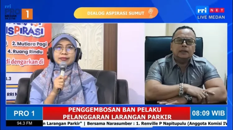 Penegakan Aturan Larangan Parkir di Kota Medan