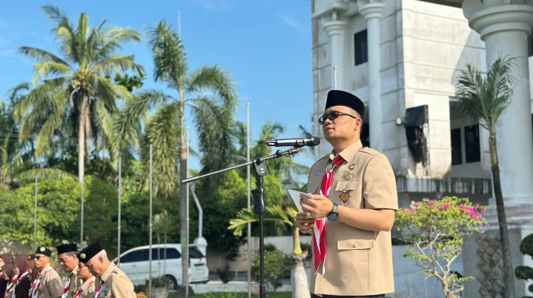 Fadly Minta Pramuka Tanjungbalai Jaga Nama Baik Daerah di Jambore