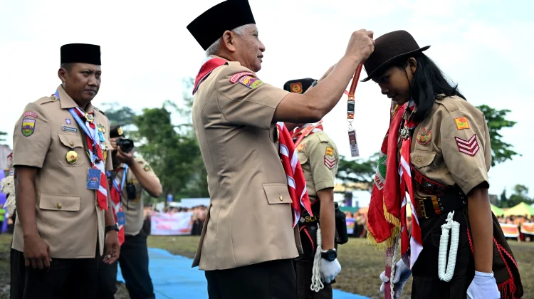 Jambore Daerah, Wagub Sumut Ajak Pramuka Jadi Teladan dan Generasi Pembawa Solusi