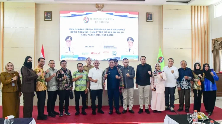 Sinergi Pengawasan dan Pembangunan, Wabup Deli Serdang Terima Kunker DPRD