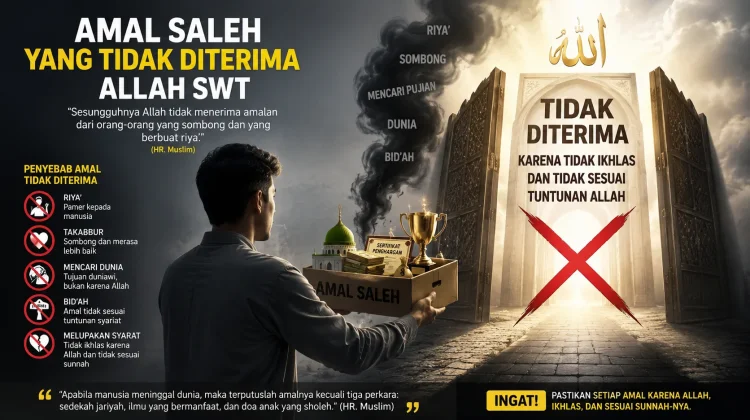 Pemusnah Pahala Amal Saleh Seorang Muslim
