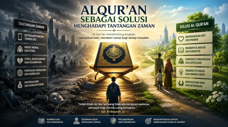 Alqur'an Sebagai Solusi Hadapi Tantangan Zaman