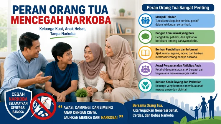 Peran Orang Tua Mencegah Narkoba oleh Keluarga