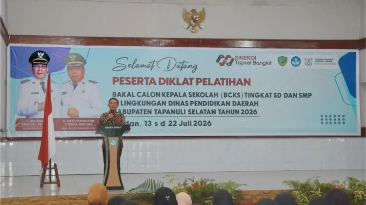Gus Irawan Buka Diklat Bakal Calon Kepala Sekolah 2026