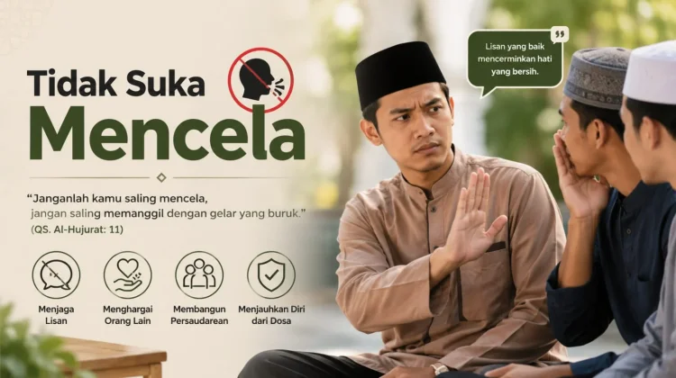 Jangan Mencela, Memfitnah, dan Mengiba