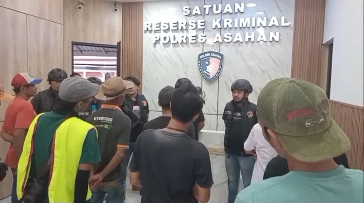 Operasi Pekat Toba, Polres Asahan Amankan Jukir Liar dan Pak Ogah