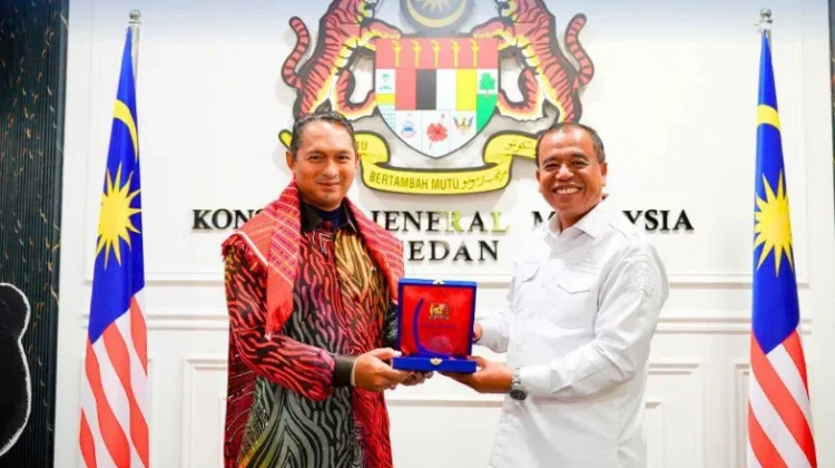 Bupati Karo Bahas Penguatan Kerja Sama Sektor Kesehatan bersama Konjen Malaysia
