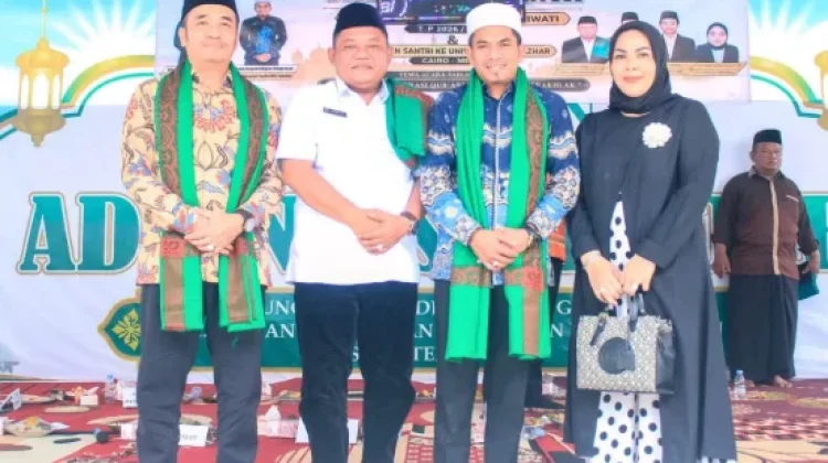 Wabup Labuhanbatu Hadiri Tabligh Akbar di Ponpes Addinussyarifiah