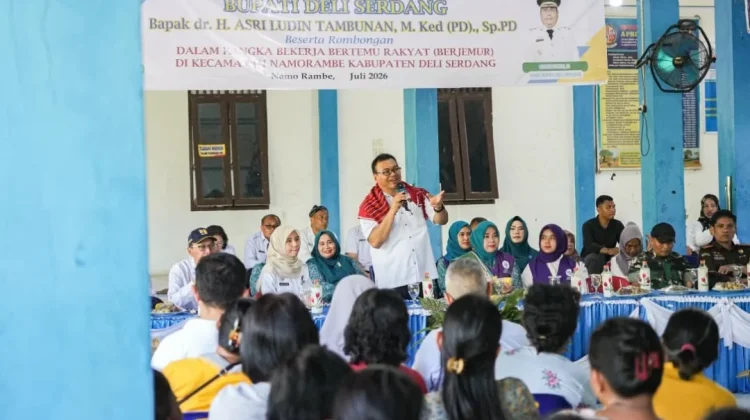 Dengarkan Aspirasi Warga, Bupati Siapkan Sejumlah Program Pembangunan Namorambe