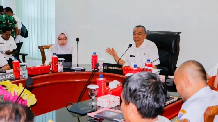 Sekda Tebing Tinggi Instruksikan OPD Percepat Realisasi Belanja Daerah