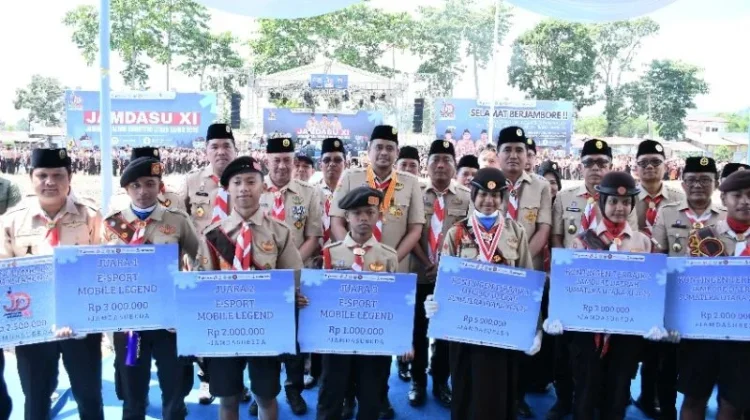 Wabup Samosir Apresiasi Kontingen di Jamdasu XI