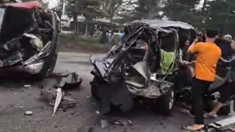 Kecelakaan Beruntun di Sibolangit, Empat Meninggal Dunia