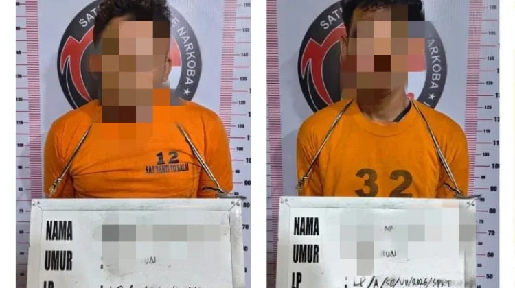Polres Tanjungbalai Gagalkan Peredaran 100,62 Gram Sabu, Dua Pria Diamankan