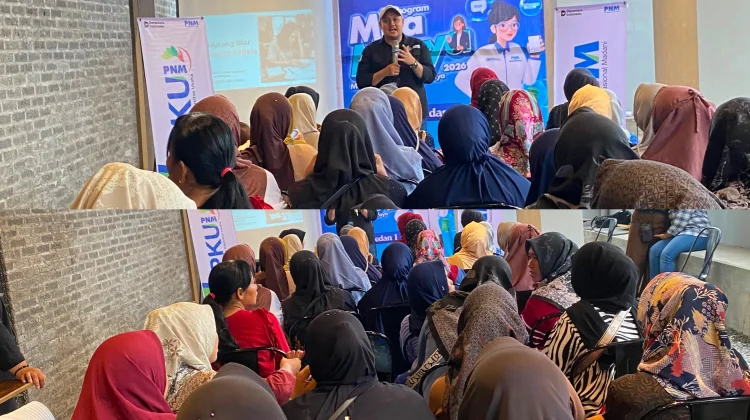 Nasabah Mekaar Medan Belawan Antusias Ikuti Pelatihan Mba Maya