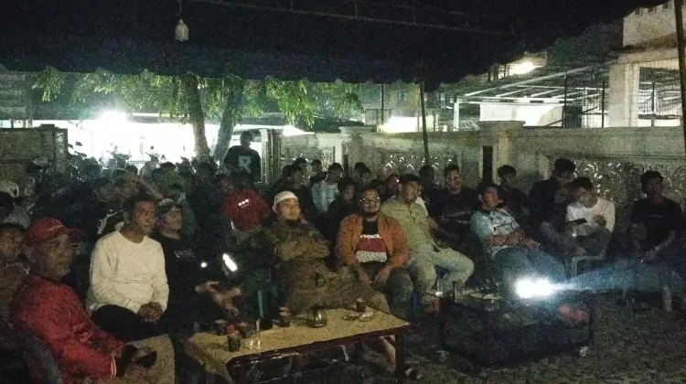 Pecah, Sorak Pendukung Spanyol dan Argentina Meriahkan Babak Pertama Nobar Final
