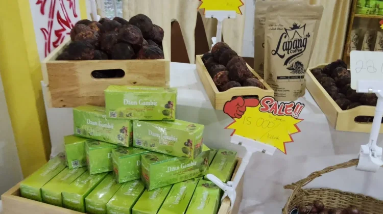 Teh dan Kopi Gambir Jadi Primadona Paviliun Pakpak Bharat di PRSU 2026