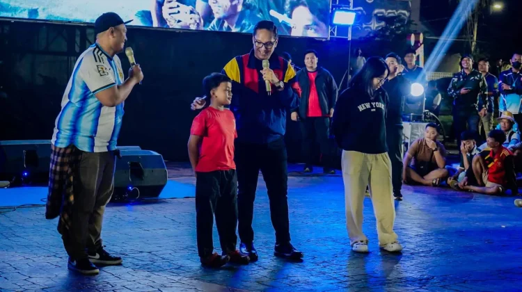 Antusiasme Warga Tinggi Nobar Final Pildun 2026, Rico Ajak Jaga Kebersamaan