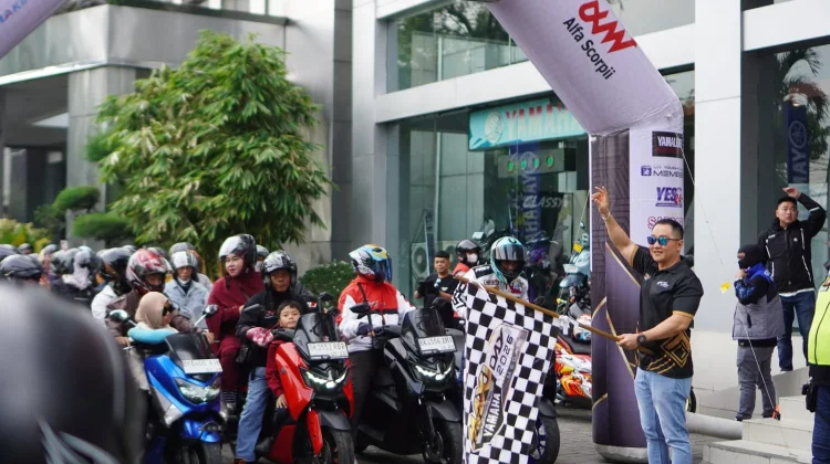 Peserta MAXi Yamaha Day Sumut Berduka atas Tragedi Kecelakaan Maut di Sibolangit