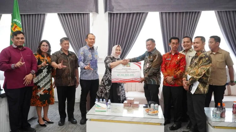 Langkat Terima Bantuan Rp290 Juta dari Morowali untuk Pemulihan Rumah Ibadah