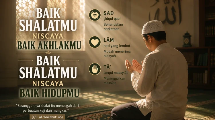 Shalat yang Baik Diyakini Membentuk Akhlak dan Memperbaiki Kehidupan