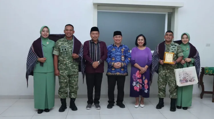 Bupati Dairi bersama Forkopimda Lepas dan Sambut Dandim 0206/Dairi