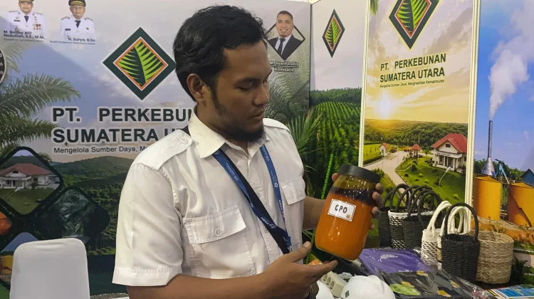 PT Perkebunan Sumatera Utara Kenalkan Industri Sawit di PRSU ke-50