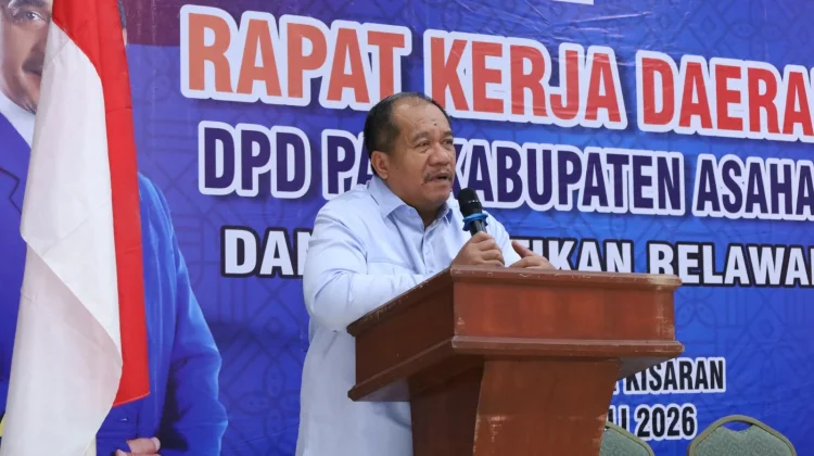 Bupati Asahan Hadiri Pembukaan Rakerda DPD PAN dan Pelantikan Relawan