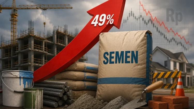 Harga Semen Melonjak 49 Persen, Proyek Terancam Tertunda