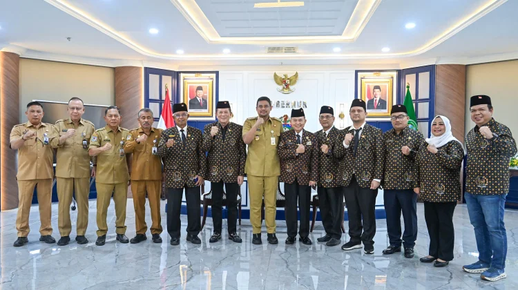 Audiensi dengan Gubernur, DHD 45 Sumut Sinergikan Program dengan Pembangunan