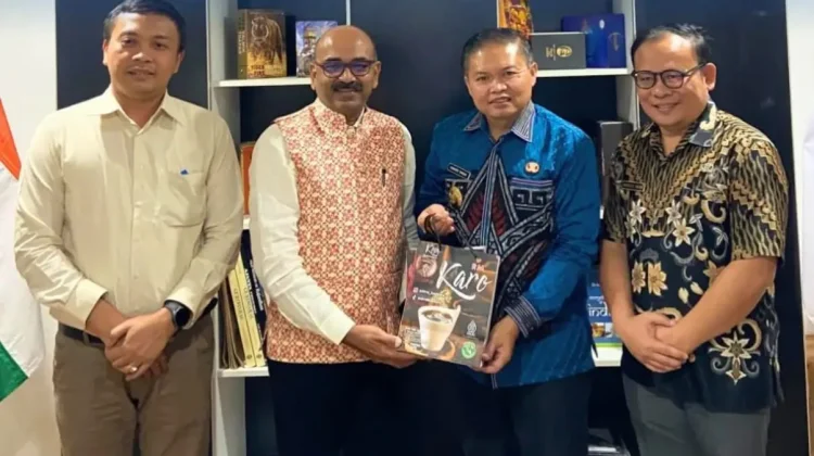 Wabup Karo Undang Konsul Jenderal India ke Festival Bunga dan Buah Tahun 2026