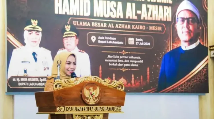 Bupati Labuhanbatu Sambut Kedatangan Ulama Besar Al-Azhar Kairo