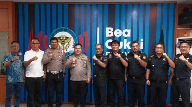 Bea Cukai Belawan dan Polres Perkuat Sinergi Pengamanan