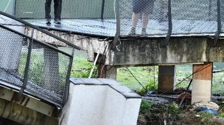 Pemkab Samosir Koordinasikan Perbaikan Jembatan WFC Pangururan