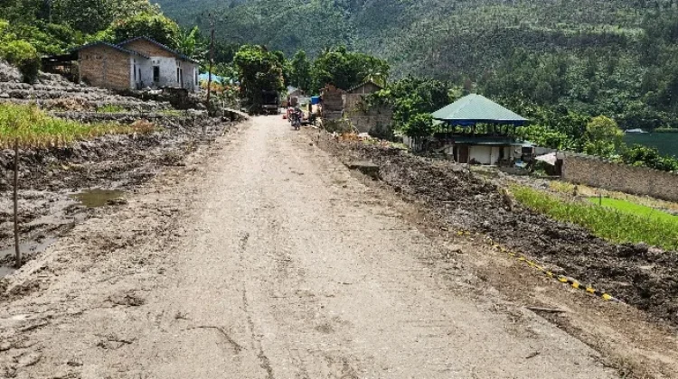 Peningkatan Jalan Gonting-Janji Raja Mulai Dikerjakan