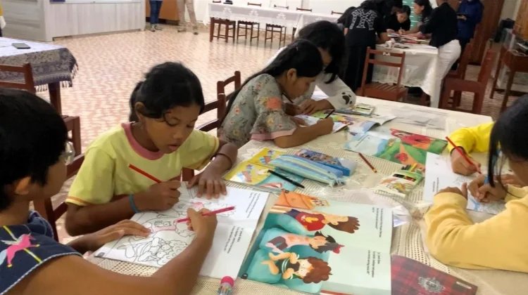 Alumni Beasiswa Tanoto Foundation Ajak Anak Belajar dan Berkarya tanpa Gawai
