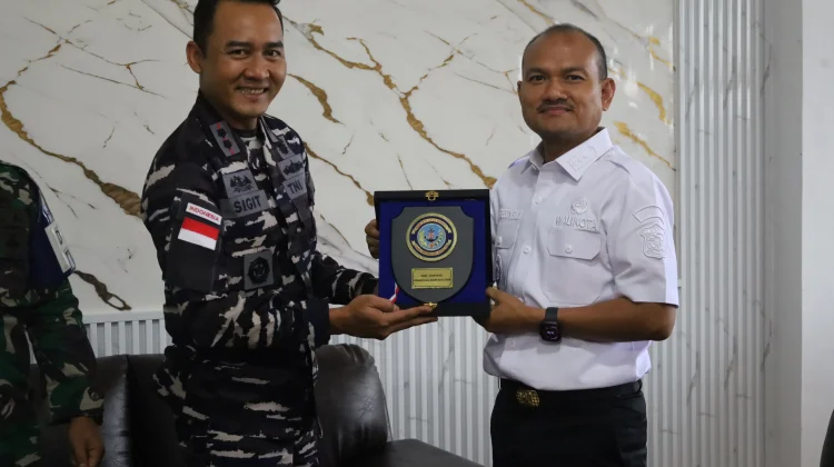 Wali Kota Tanjungbalai Terima Kunjungan Danlanal TBA