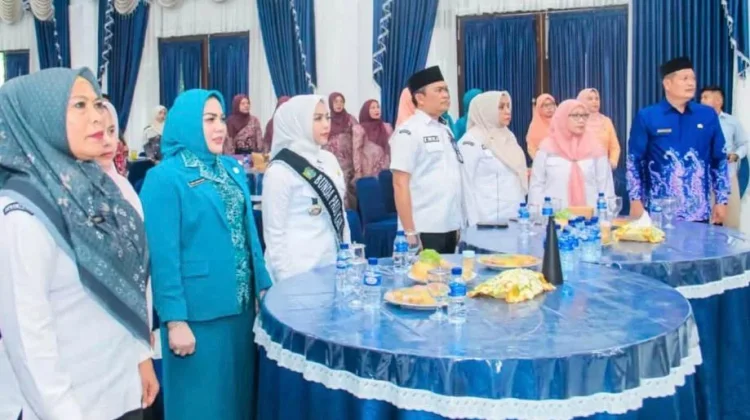 Bupati Labuhanbatu Kukuhkan Bunda PAUD Tingkat Desa, Kelurahan, dan Kecamatan