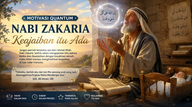 Motivasi Quantum Nabi Zakaria Keajaiban itu Ada