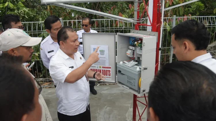 AWS Hadir di Dairi, Perkuat Pertanian Modern dan Sistem Peringatan Dini Bencana