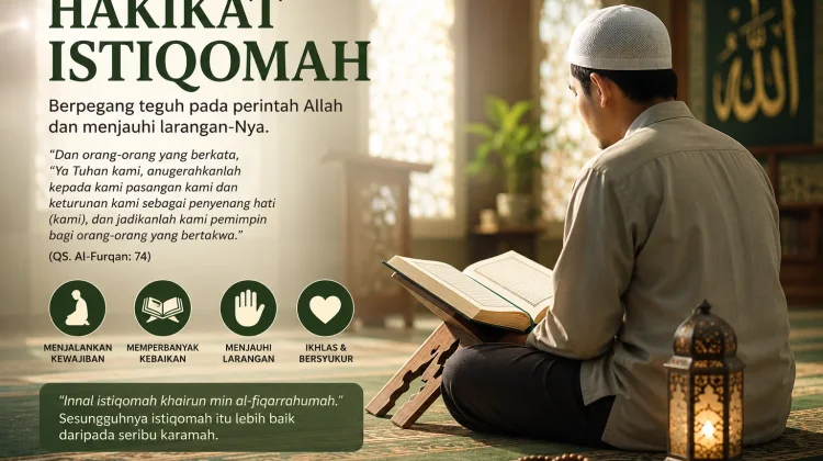 Hakikat Istiqomah Bukan Sekadar Rutin Beribadah