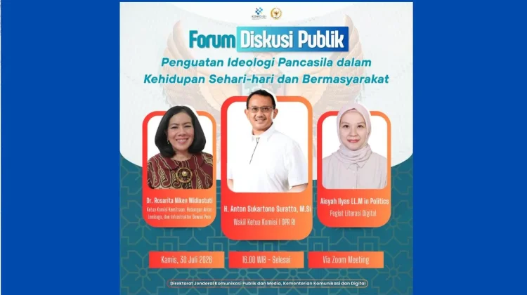 Wakil Ketua Komisi I DPR RI Tekankan Penguatan Pancasila