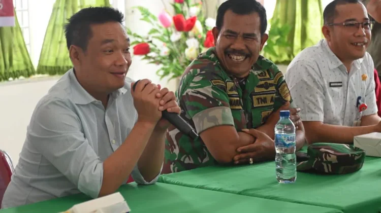 Bupati Humbahas Tinjau Pelayanan KB dalam TMMD ke-129