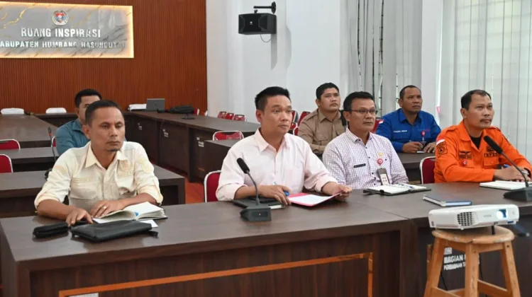 Pemkab Humbahas Dukung Percepatan Pembangunan Hunian Tetap