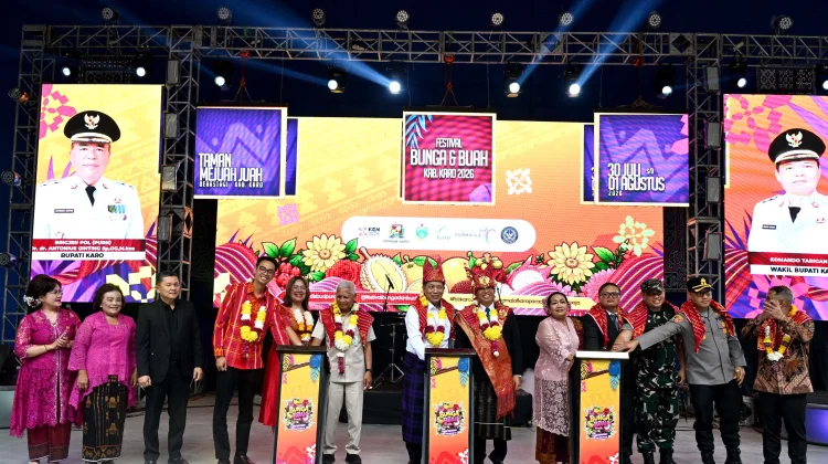 Festival Bunga dan Buah Karo Didorong Jadi Event Internasional