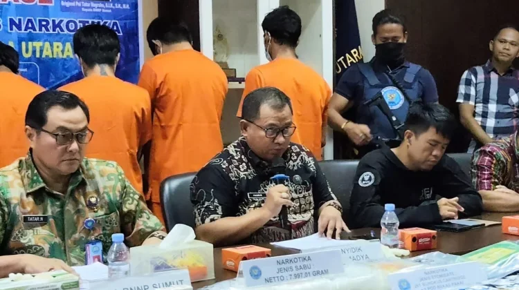 BNNP Sumut Bongkar Jaringan Pod Getar, Empat Tersangka Ditangkap