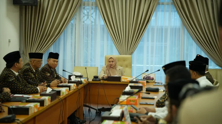 Erni Ariyanti Terima Audiensi DHD 45 Sumut, Siap Berkolaborasi dan Kontribusi