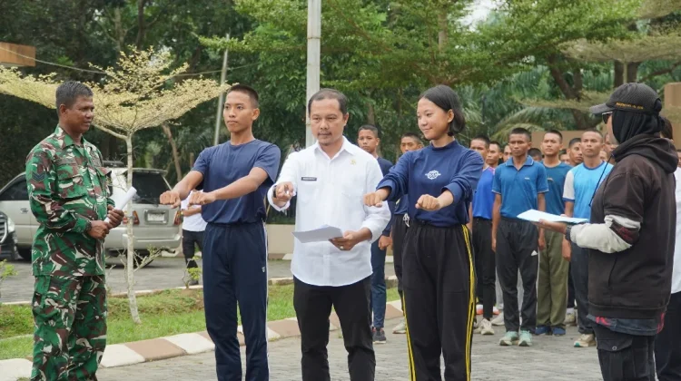 Calon Paskibraka Deli Serdang Mulai Jalani Pembinaan