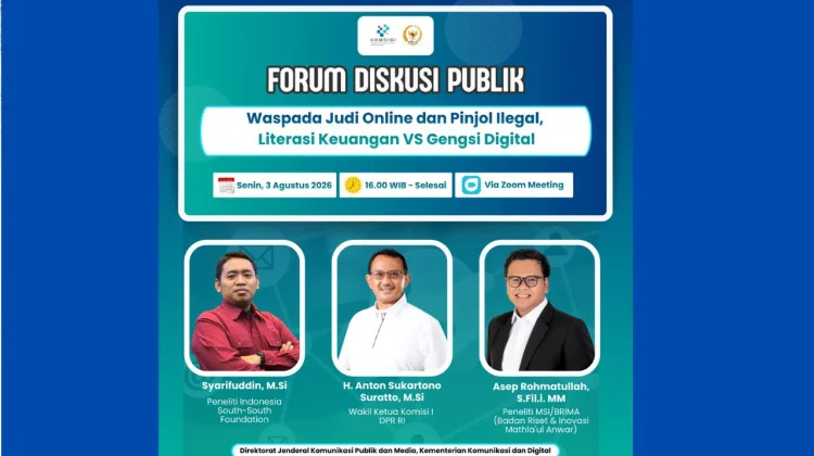 Anton Ajak Masyarakat Lawan Judi Online dan Pinjol Ilegal