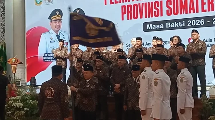 DHD 45 Sumut Periode 2026-2031 Dilantik, Bobby Nasution: Gaungkan Spirit Anak Muda