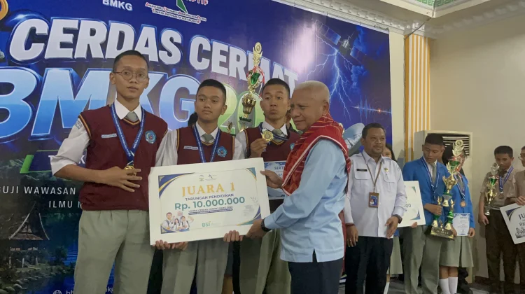 Tutup Cerdas Cermat BMKG, Surya Tegaskan Pentingnya Sadar Bencana sejak Dini